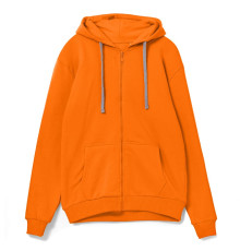 Толстовка на молнии с капюшоном Siverga, оранжевая
