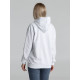 Толстовка на молнии с капюшоном Unit Siverga, белая