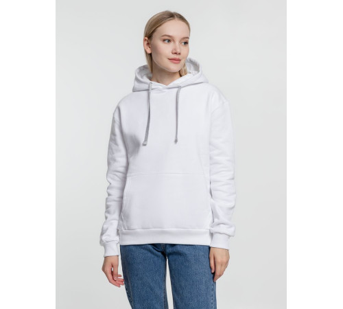 Толстовка с капюшоном Kirenga Heavy, белая (белоснежная)