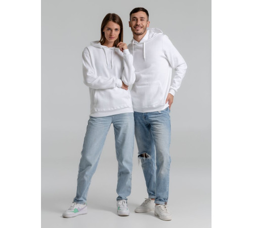 Толстовка с капюшоном Snake II белая