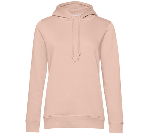 Толстовка с капюшоном женская BNC Inspire (Organic), розовая