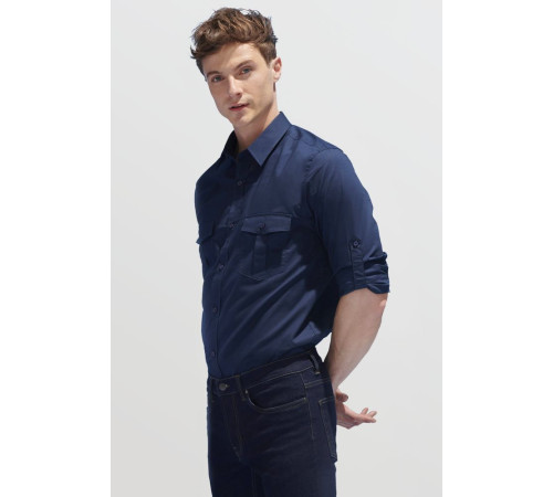 Рубашка мужская Burma Men, темно-синяя
