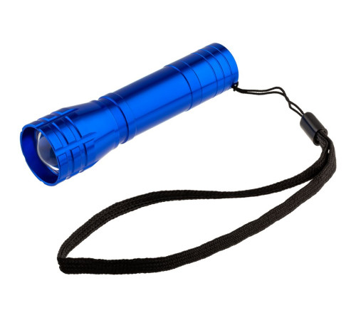 Фонарик с фокусировкой луча Beaming, синий