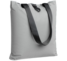 Шопер Manifest из светоотражающей ткани, серый