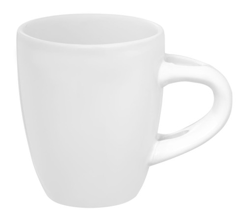 Кофейная кружка Pairy с ложкой, белая с синей