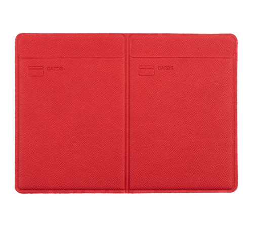 Обложка для автодокументов Devon Light, красная