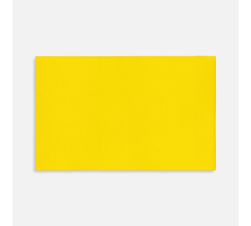 Лейбл тканевый Epsilon, XL, желтый