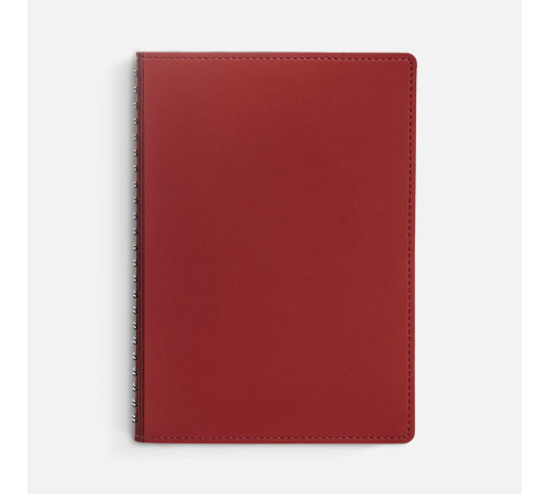 Ежедневник Spring Shall, недатированный, красный