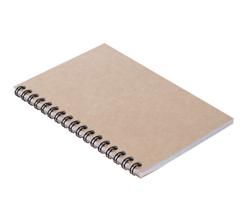 Блокнот Essing M в клетку, крафт