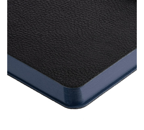 Ежедневник Boom, недатированный, черный с синим