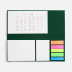 Календарь настольный Grade, зеленый