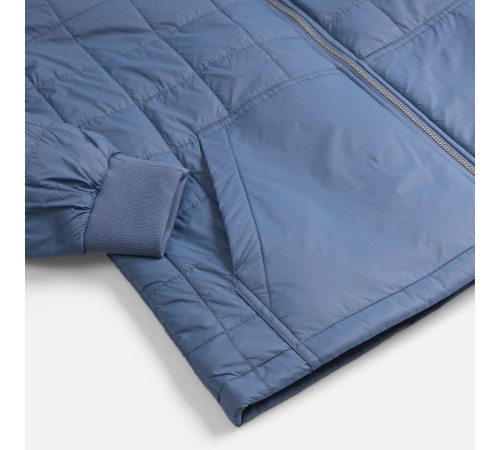 Куртка унисекс Warmbridge, синяя (джинс)