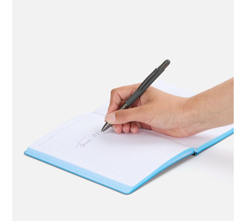 Ручка шариковая Digit Soft Touch со стилусом, серая