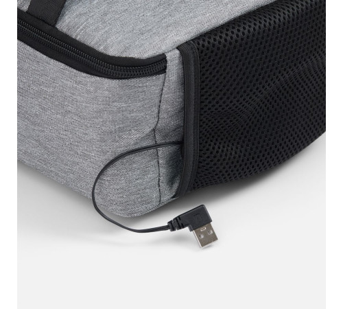 Изотермическая сумка с функцией подогрева Oneworld, серая