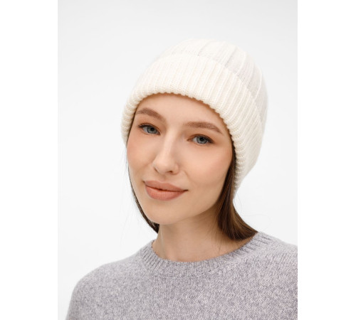 Шапка Bellish, белая (ванильная)