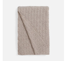 Плед Braidera, бежевый меланж