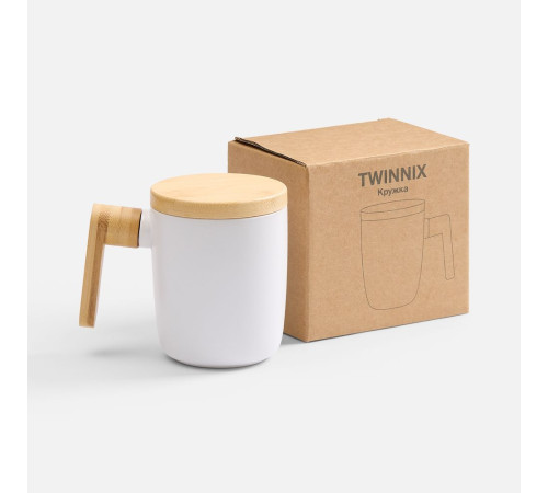 Кружка Twinnix, белая