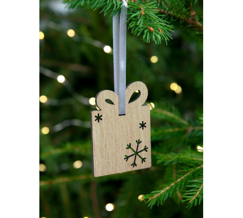 Деревянная подвеска Christmate, подарок