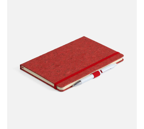 Блокнот Cork County, красный