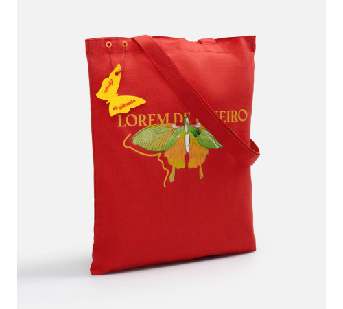 Холщовая сумка Neat 140, красная