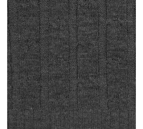 Плед Trenza, темно-серый