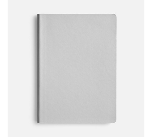 Блокнот Flex Shall ver.2, серебристый
