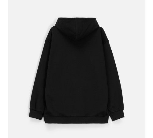Худи унисекс оверсайз Songo, черное