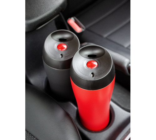 Термостакан Solingen, вакуумный, герметичный, черный