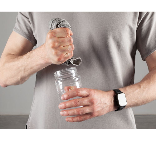 Охлаждающее полотенце Weddell, серое