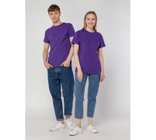 Футболка унисекс T-Bolka 160, фиолетовая