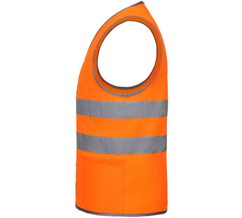 Сигнальный жилет СО-1 ТР, оранжевый флуоресцентный