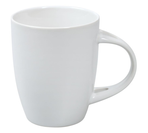 Кружка с ложкой Cheer Up, белая с белой