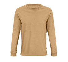 Футболка унисекс с длинным рукавом Pioneer LSL, бежевая