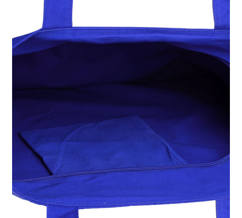 Сумка для покупок на молнии Shopaholic Zip, синяя