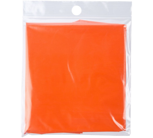 Дождевик-плащ CloudTime, оранжевый