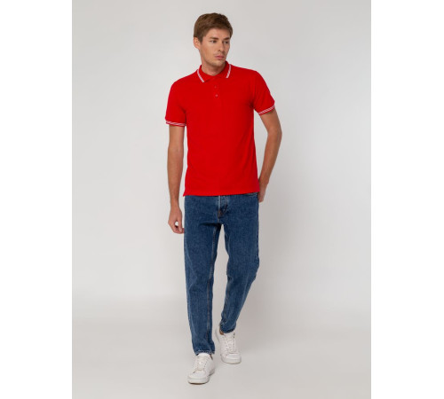 Рубашка поло Virma Stripes, красная