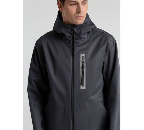 Куртка унисекс Shtorm, темно-серая (графит)