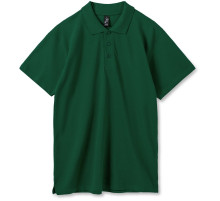 Рубашка поло мужская Summer 170, темно-зеленая