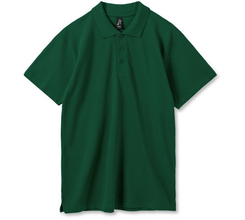 Рубашка поло мужская Summer 170, темно-зеленая
