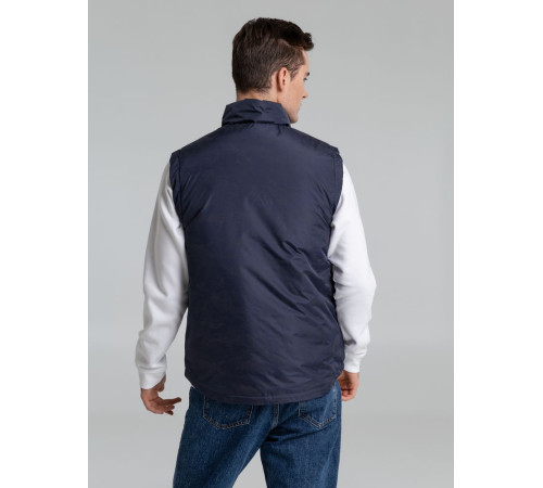 Жилет светоотражающий Lattvind, темно-синий