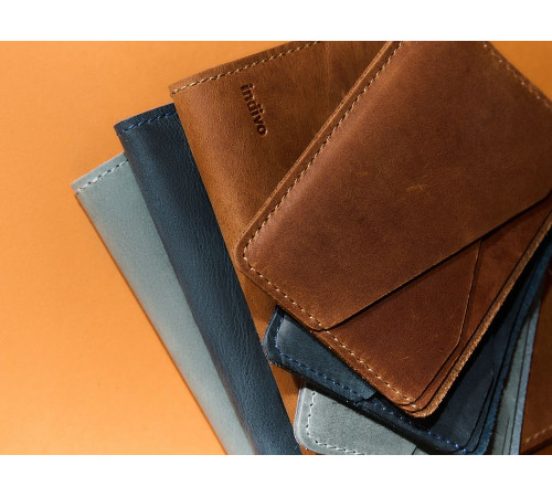 Чехол для карточек inStream, коричневый