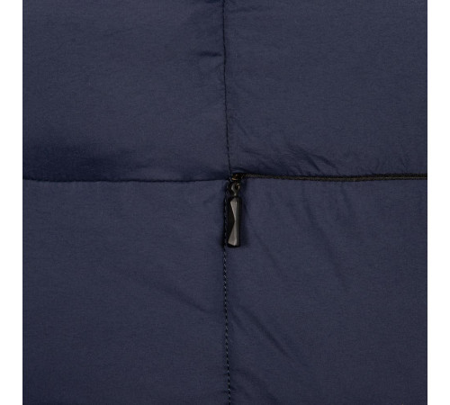 Пуховик унисекс Kapsula, темно-синий