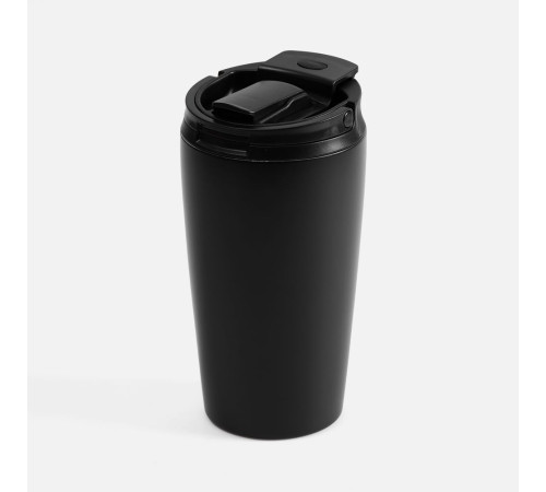 Термостакан с двумя поильниками Duetta, черный