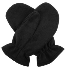 Варежки Fleecy, черные