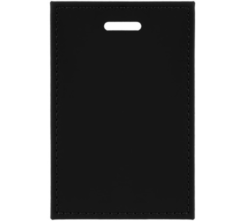 Чехол для пропуска Shall, черный