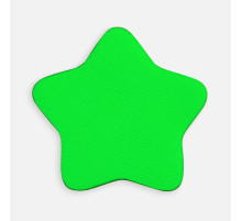 Наклейка тканевая Lunga Bial, M, зеленый неон