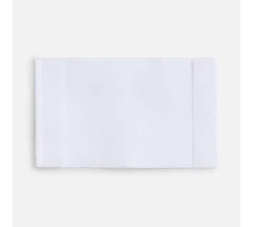 Лейбл тканевый Epsilon, M, белый