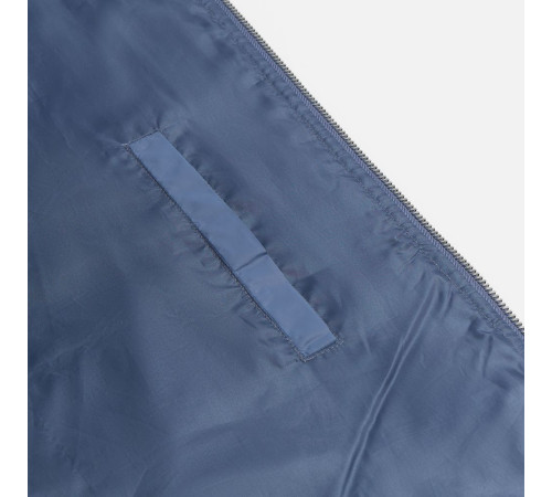 Куртка унисекс Warmbridge, синяя (джинс)