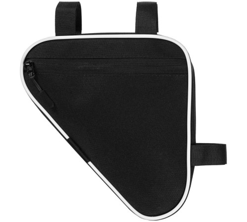 Велосумка на раму BikeLine Mini, черная с белым