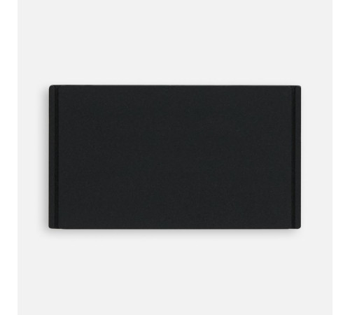 Лейбл из ПВХ Dzeta, M, черный